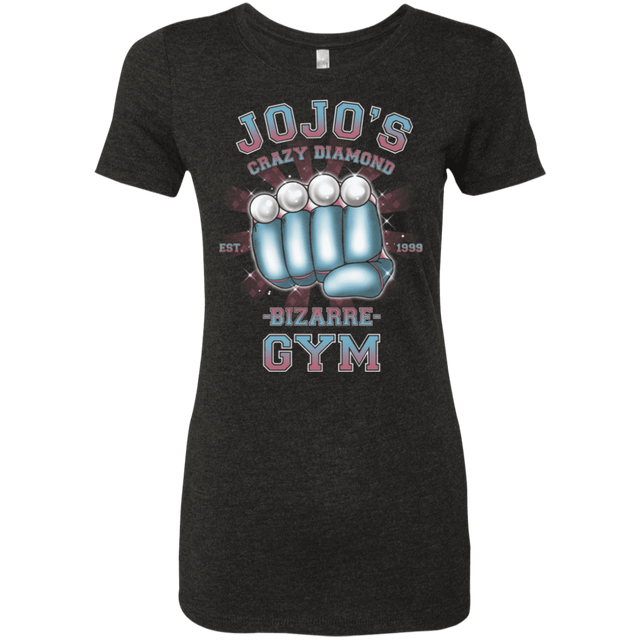 T-Shirts Vintage Black / S Crazy Diamond Gym Women's Triblend T-Shirt