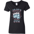 T-Shirts Black / S Crazy Diamond Gym Women's V-Neck T-Shirt