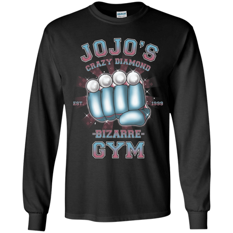 T-Shirts Black / YS Crazy Diamond Gym Youth Long Sleeve T-Shirt