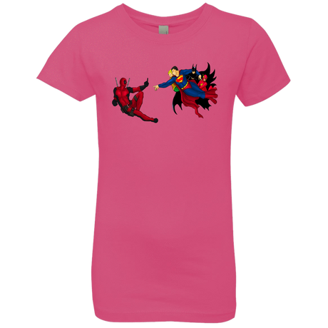 T-Shirts Hot Pink / YXS Creation of the Merc Girls Premium T-Shirt