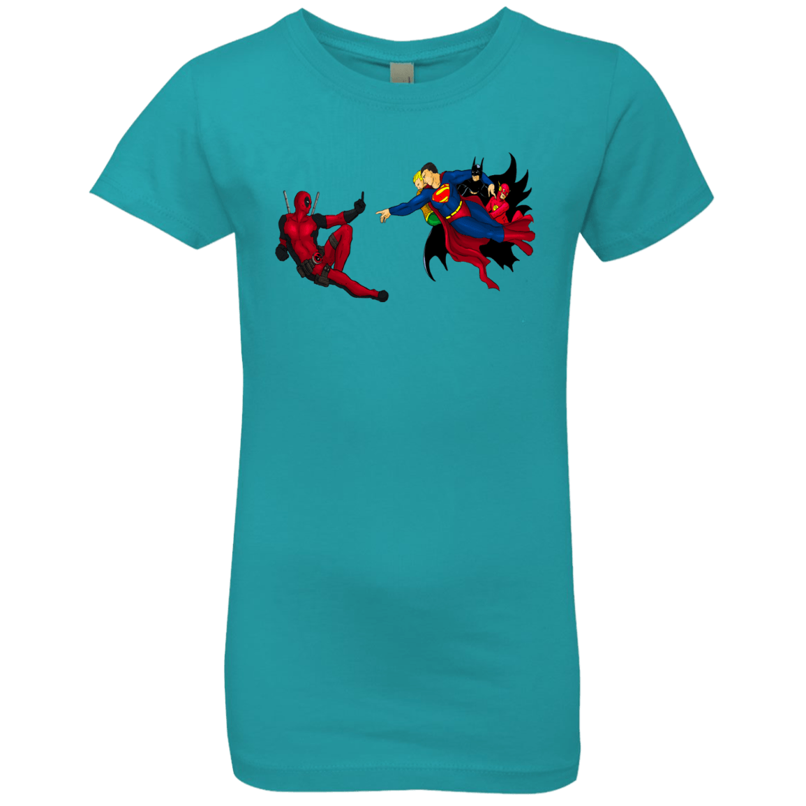 T-Shirts Tahiti Blue / YXS Creation of the Merc Girls Premium T-Shirt