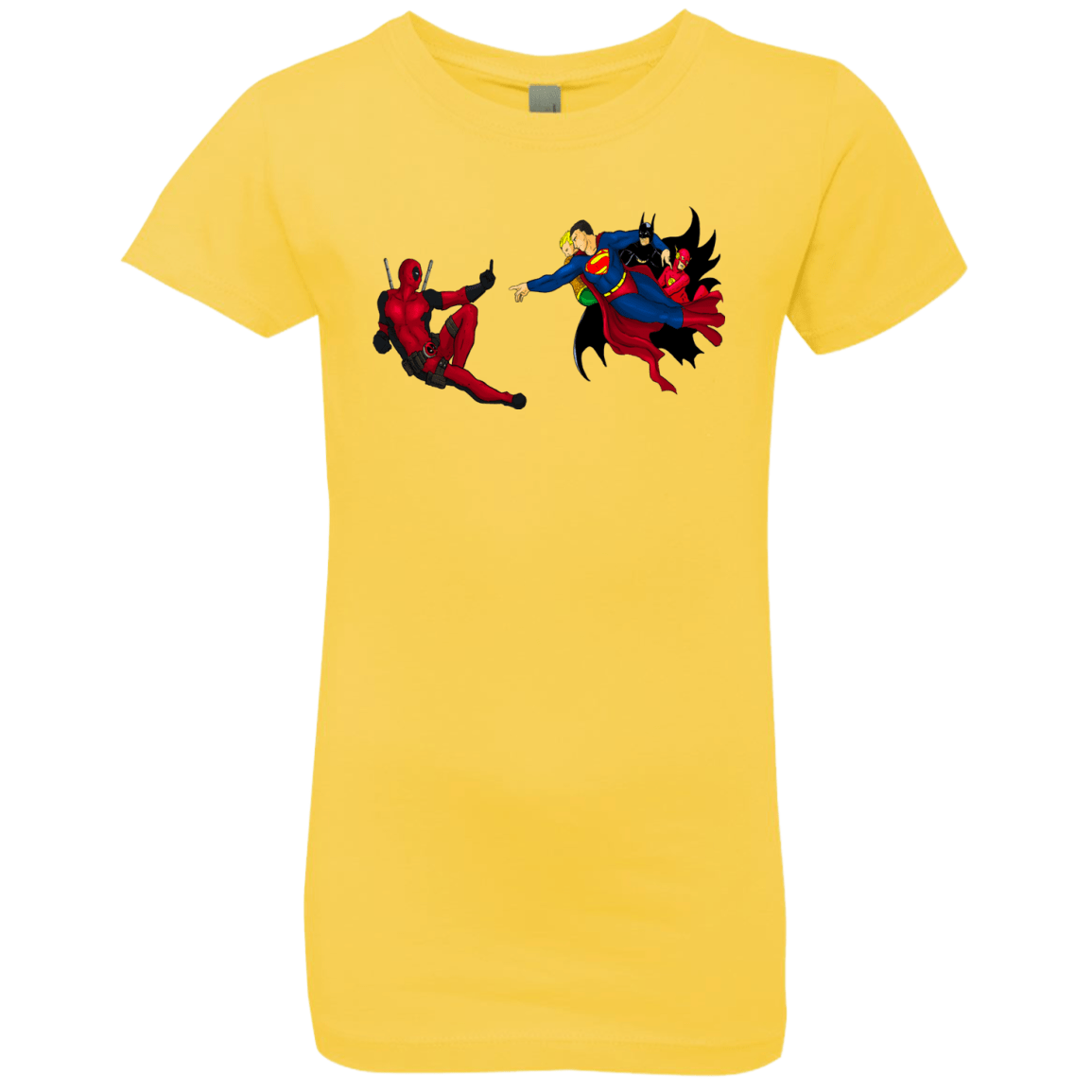 T-Shirts Vibrant Yellow / YXS Creation of the Merc Girls Premium T-Shirt