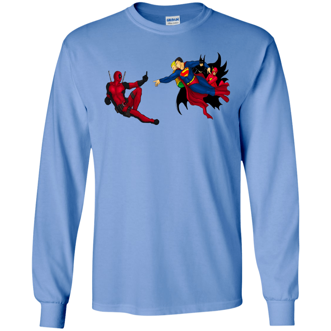 T-Shirts Carolina Blue / S Creation of the Merc Men's Long Sleeve T-Shirt