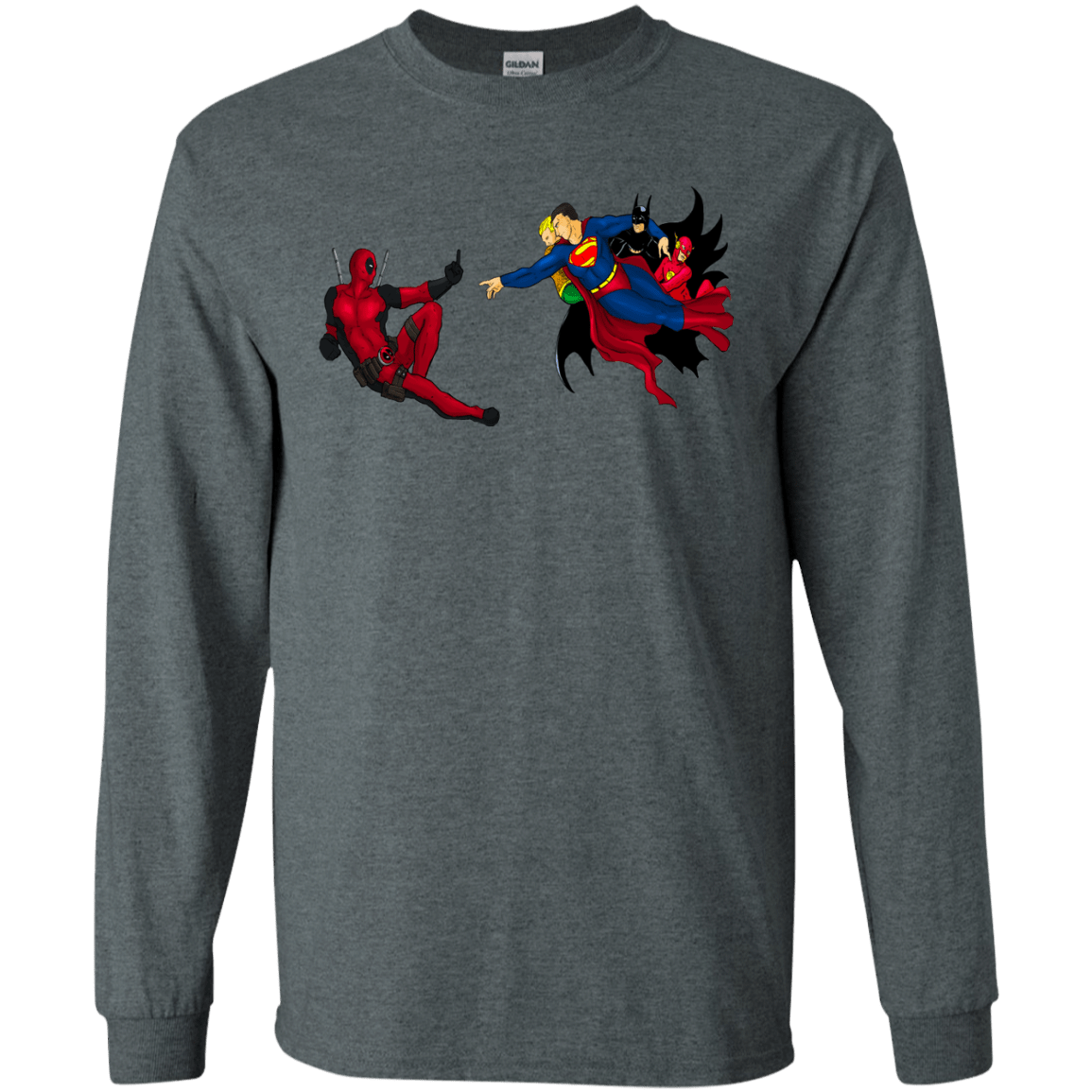 T-Shirts Dark Heather / S Creation of the Merc Men's Long Sleeve T-Shirt