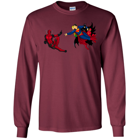 T-Shirts Maroon / S Creation of the Merc Men's Long Sleeve T-Shirt