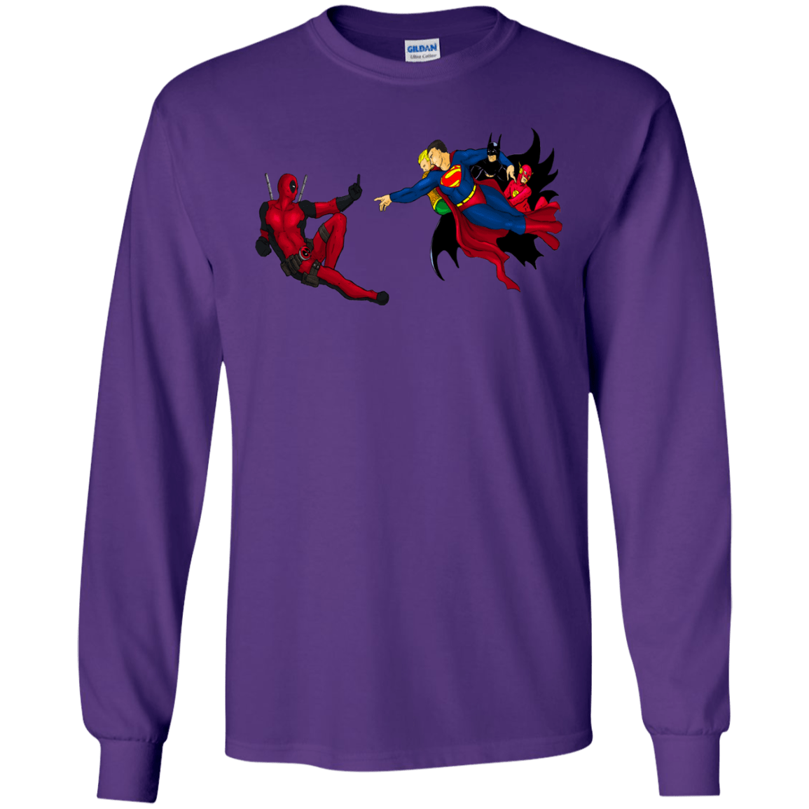 T-Shirts Purple / S Creation of the Merc Men's Long Sleeve T-Shirt