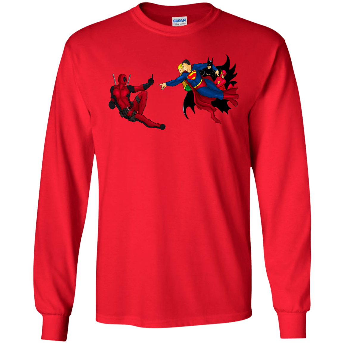 T-Shirts Red / S Creation of the Merc Men's Long Sleeve T-Shirt