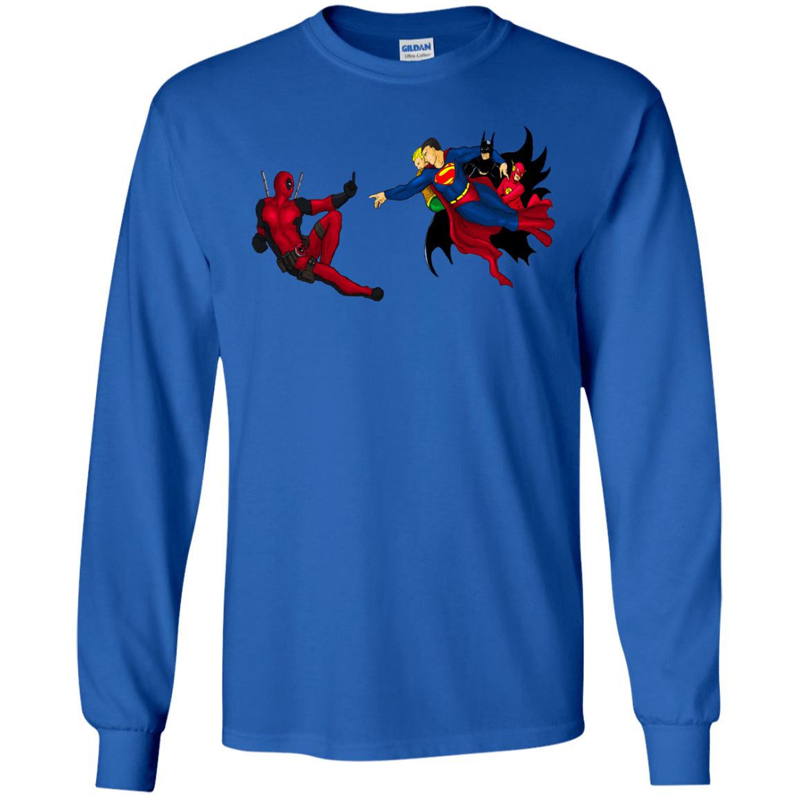 T-Shirts Royal / S Creation of the Merc Men's Long Sleeve T-Shirt