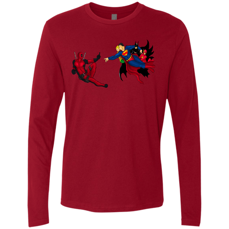 T-Shirts Cardinal / S Creation of the Merc Men's Premium Long Sleeve