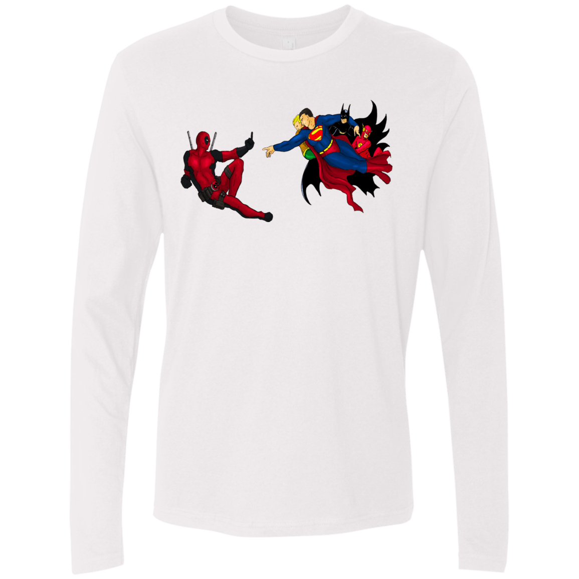 T-Shirts White / S Creation of the Merc Men's Premium Long Sleeve