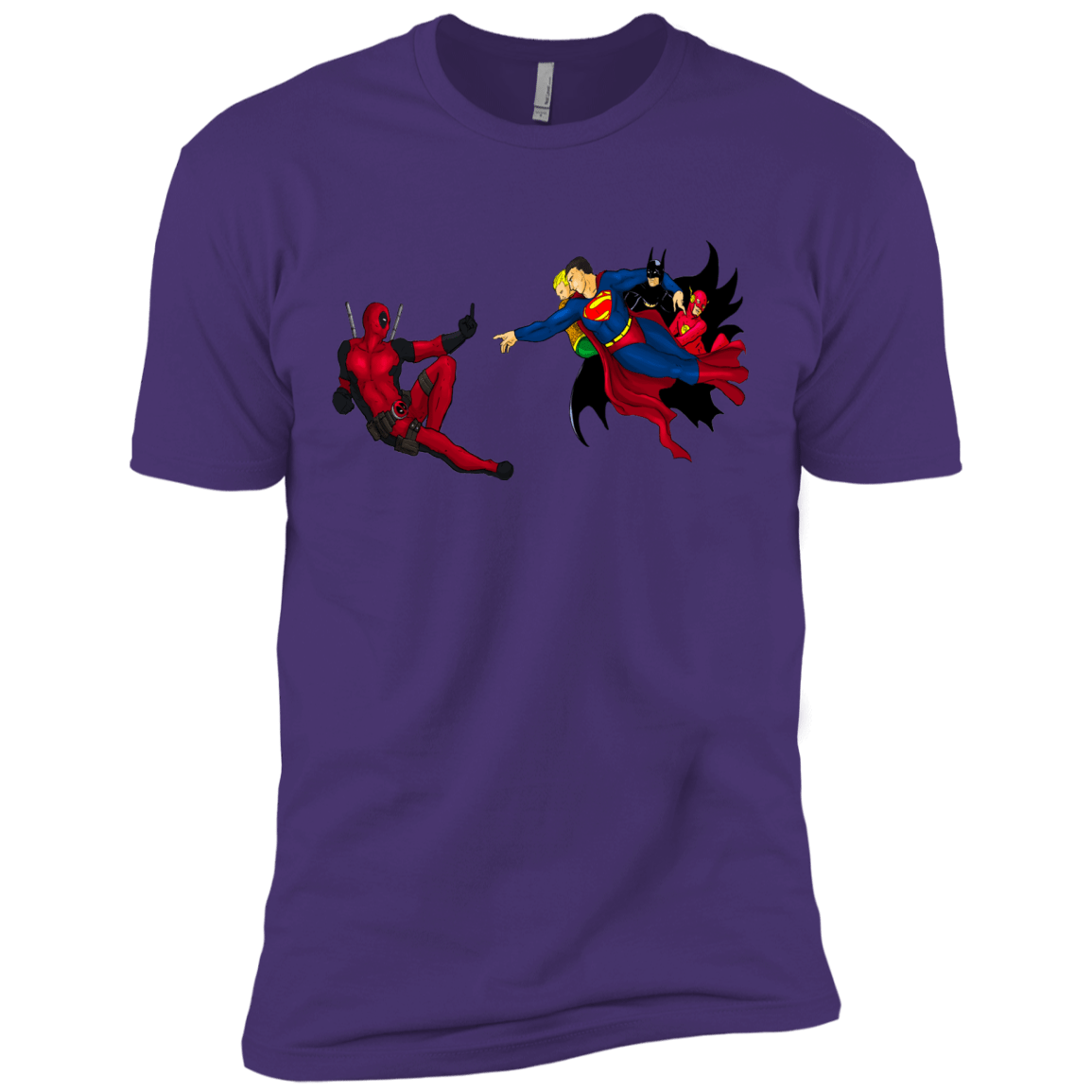 T-Shirts Purple Rush/ / X-Small Creation of the Merc Men's Premium T-Shirt