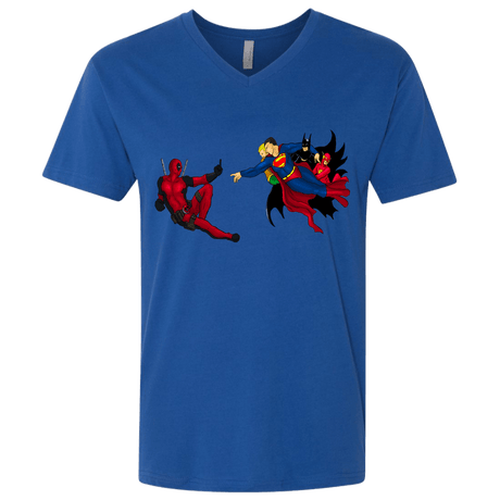 T-Shirts Royal / X-Small Creation of the Merc Men's Premium V-Neck