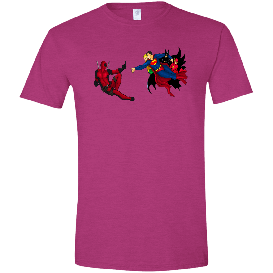 T-Shirts Antique Heliconia / S Creation of the Merc Men's Semi-Fitted Softstyle