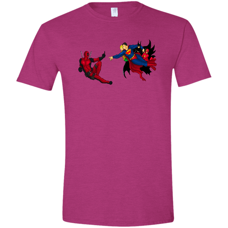 T-Shirts Antique Heliconia / S Creation of the Merc Men's Semi-Fitted Softstyle