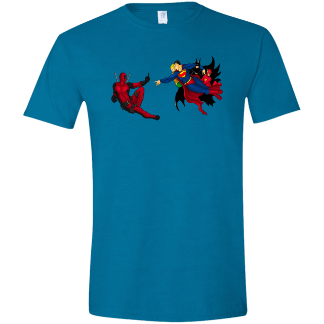 T-Shirts Antique Sapphire / S Creation of the Merc Men's Semi-Fitted Softstyle