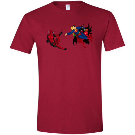 T-Shirts Cardinal Red / S Creation of the Merc Men's Semi-Fitted Softstyle