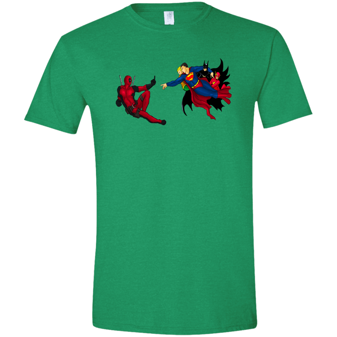 T-Shirts Heather Irish Green / S Creation of the Merc Men's Semi-Fitted Softstyle