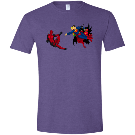 T-Shirts Heather Purple / S Creation of the Merc Men's Semi-Fitted Softstyle