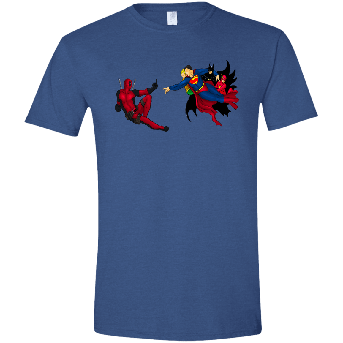 T-Shirts Heather Royal / X-Small Creation of the Merc Men's Semi-Fitted Softstyle