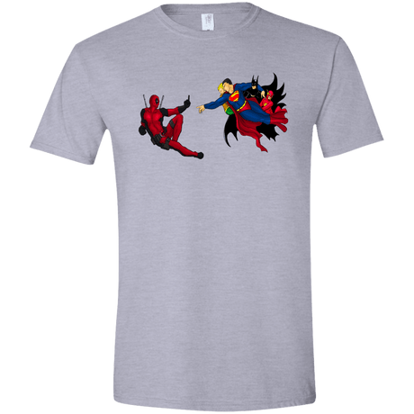 T-Shirts Sport Grey / X-Small Creation of the Merc Men's Semi-Fitted Softstyle