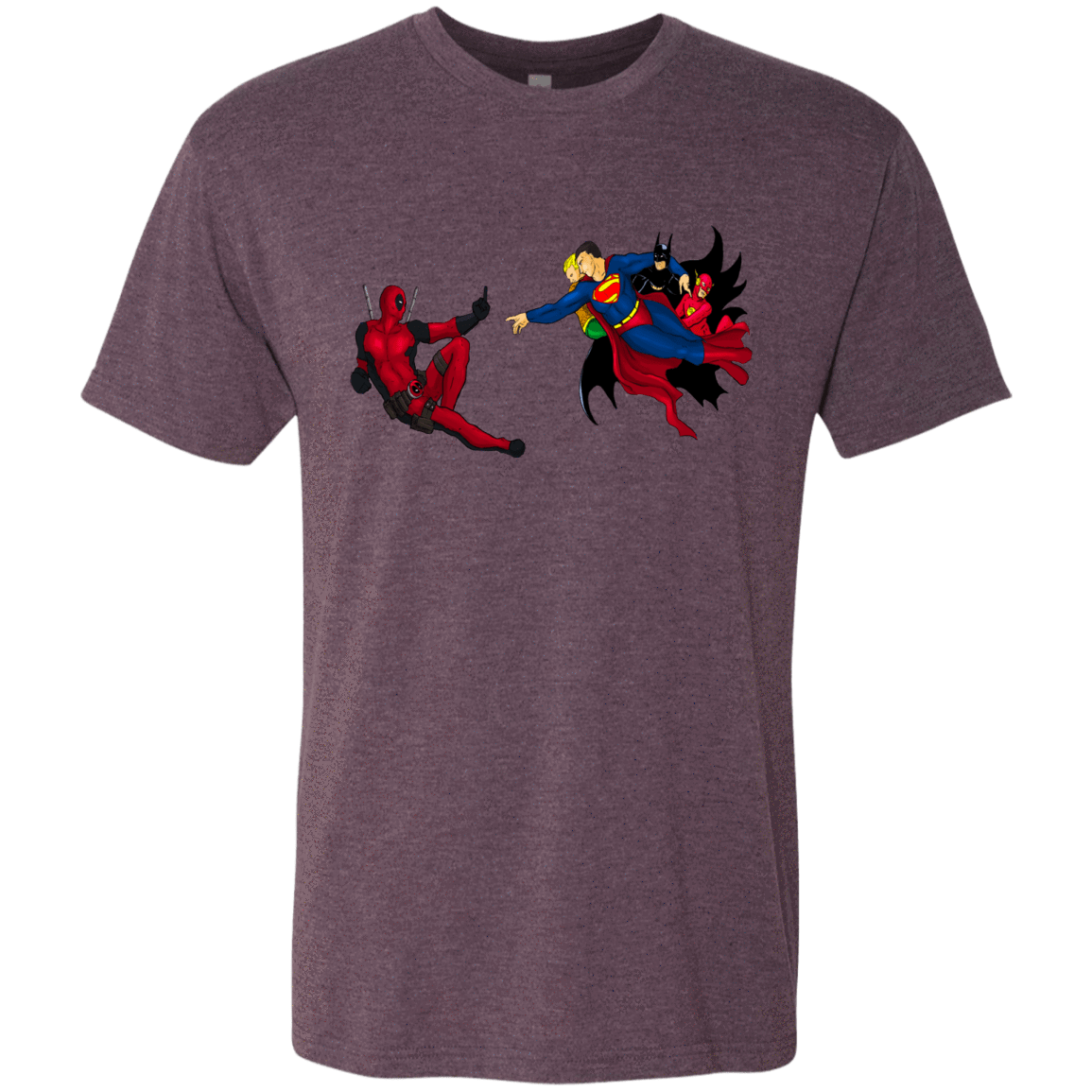 T-Shirts Vintage Purple / S Creation of the Merc Men's Triblend T-Shirt