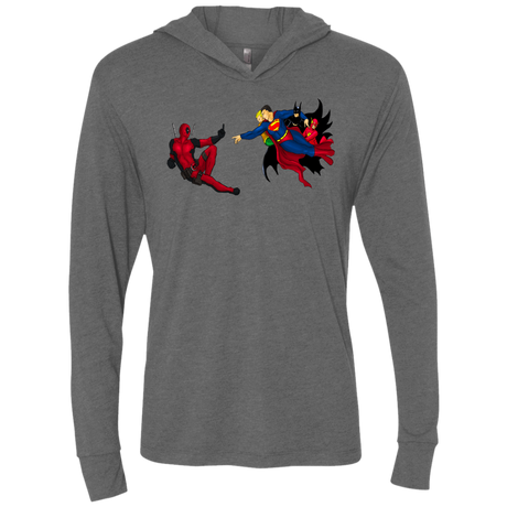 T-Shirts Premium Heather / X-Small Creation of the Merc Triblend Long Sleeve Hoodie Tee