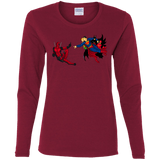 T-Shirts Cardinal / S Creation of the Merc Women's Long Sleeve T-Shirt
