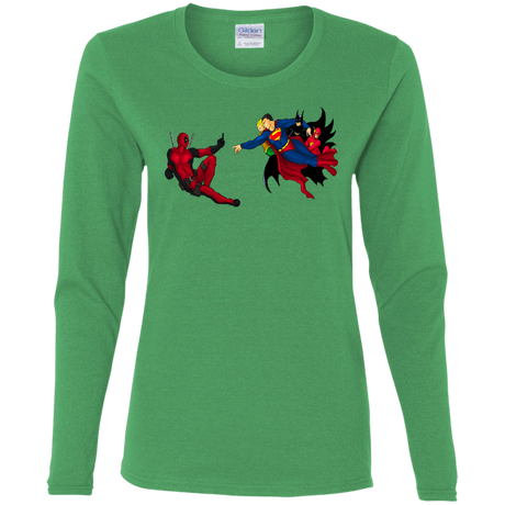 T-Shirts Irish Green / S Creation of the Merc Women's Long Sleeve T-Shirt