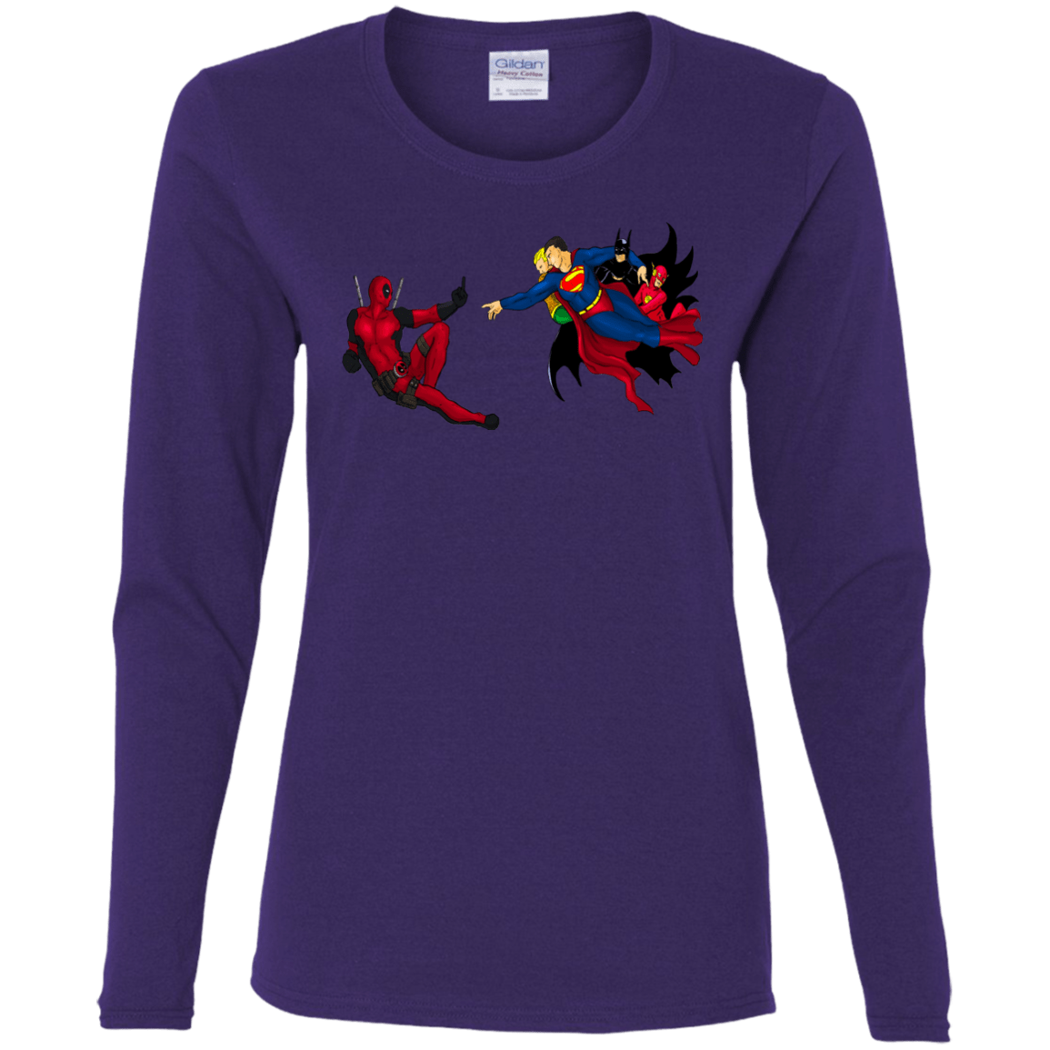 T-Shirts Purple / S Creation of the Merc Women's Long Sleeve T-Shirt