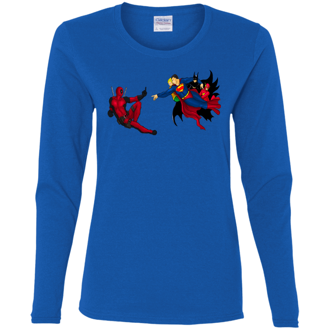 T-Shirts Royal / S Creation of the Merc Women's Long Sleeve T-Shirt