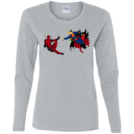 T-Shirts Sport Grey / S Creation of the Merc Women's Long Sleeve T-Shirt