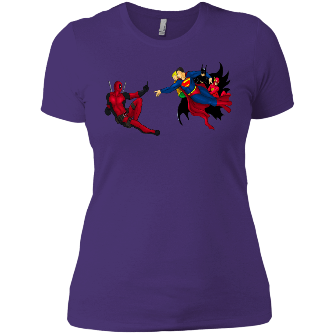 T-Shirts Purple Rush/ / X-Small Creation of the Merc Women's Premium T-Shirt