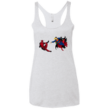 T-Shirts Heather White / X-Small Creation of the Merc Women's Triblend Racerback Tank