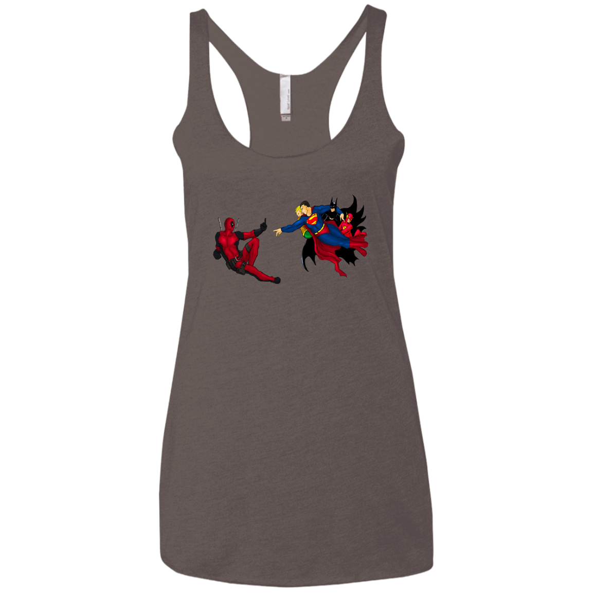 T-Shirts Macchiato / X-Small Creation of the Merc Women's Triblend Racerback Tank