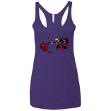 T-Shirts Purple Rush / X-Small Creation of the Merc Women's Triblend Racerback Tank