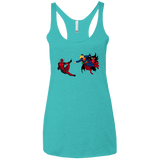 T-Shirts Tahiti Blue / X-Small Creation of the Merc Women's Triblend Racerback Tank