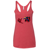 T-Shirts Vintage Red / X-Small Creation of the Merc Women's Triblend Racerback Tank