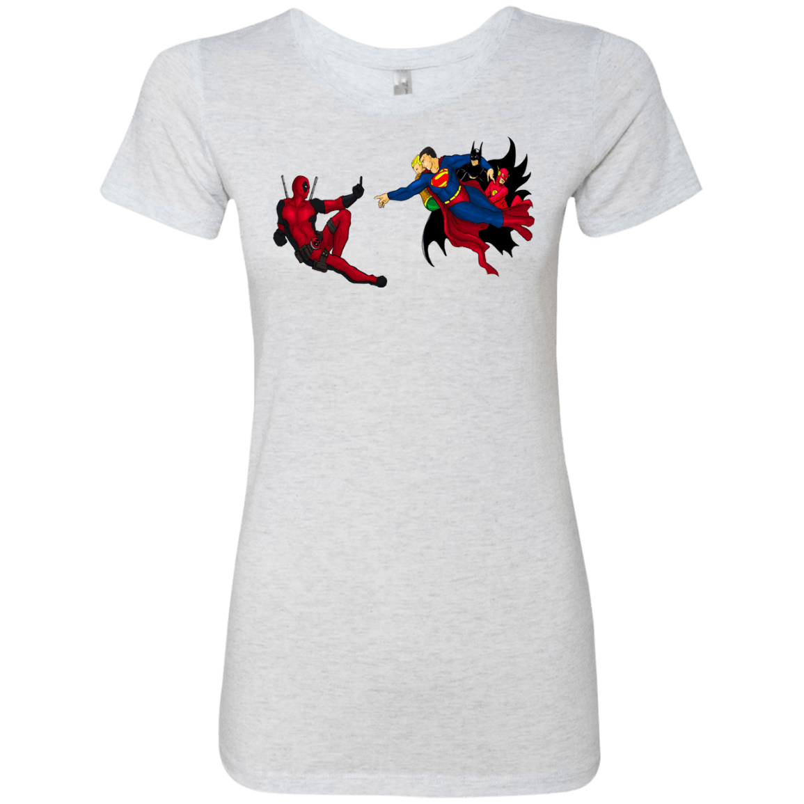 T-Shirts Heather White / S Creation of the Merc Women's Triblend T-Shirt