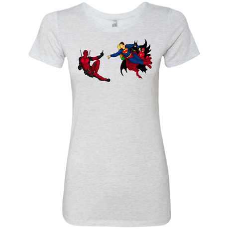 T-Shirts Heather White / S Creation of the Merc Women's Triblend T-Shirt