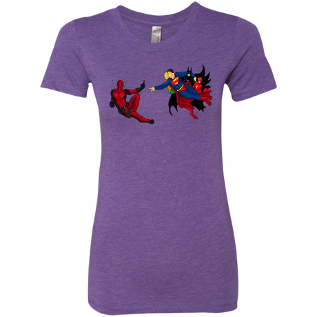 T-Shirts Purple Rush / S Creation of the Merc Women's Triblend T-Shirt