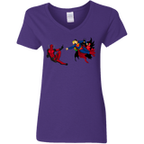 T-Shirts Purple / S Creation of the Merc Women's V-Neck T-Shirt