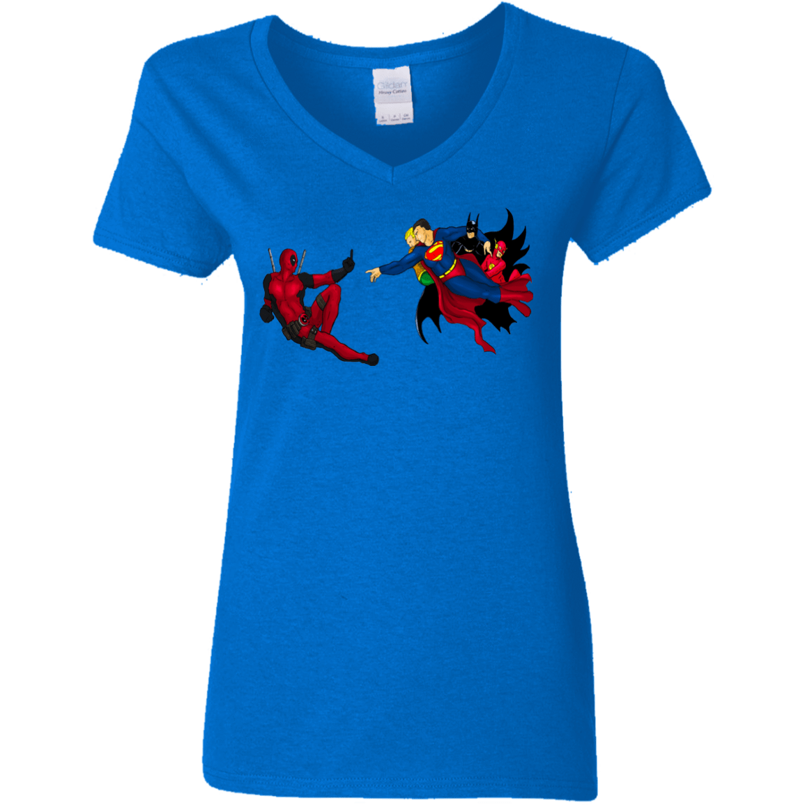 T-Shirts Royal / S Creation of the Merc Women's V-Neck T-Shirt