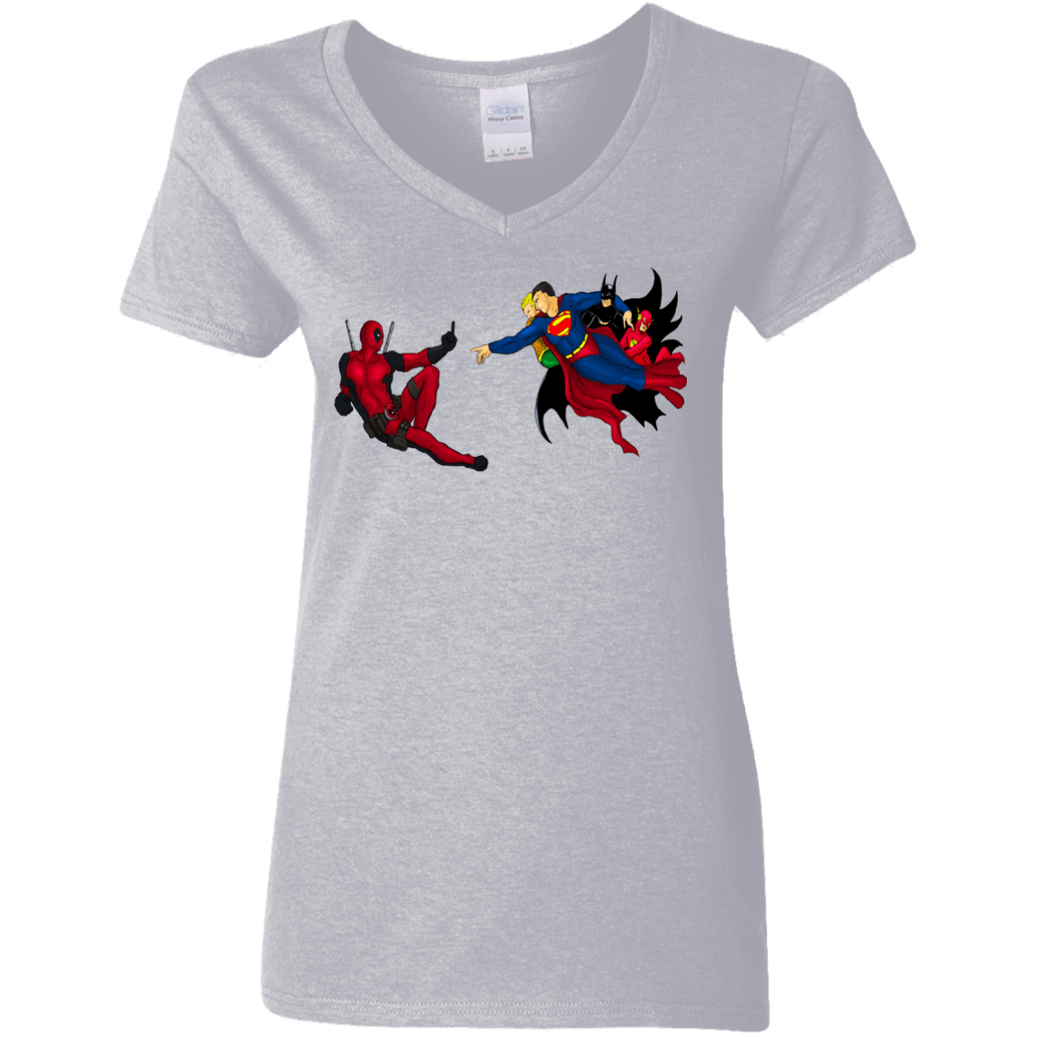 T-Shirts Sport Grey / S Creation of the Merc Women's V-Neck T-Shirt