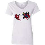 T-Shirts White / S Creation of the Merc Women's V-Neck T-Shirt