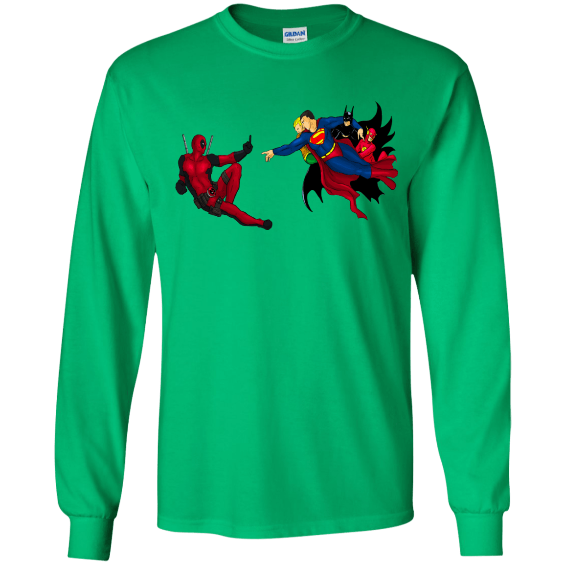 T-Shirts Irish Green / YS Creation of the Merc Youth Long Sleeve T-Shirt