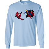 T-Shirts Light Blue / YS Creation of the Merc Youth Long Sleeve T-Shirt