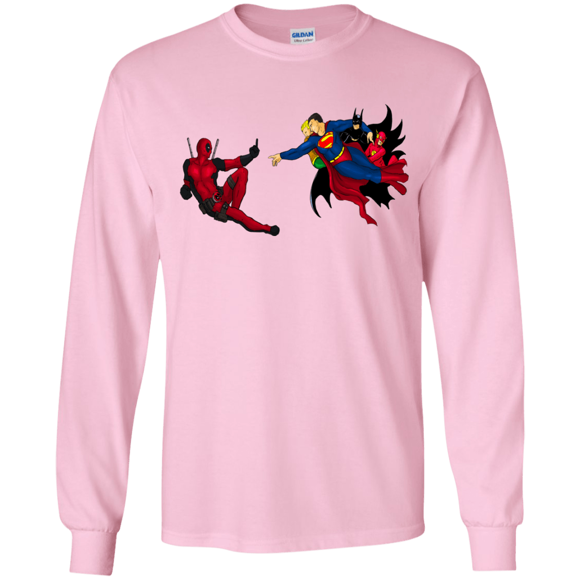 T-Shirts Light Pink / YS Creation of the Merc Youth Long Sleeve T-Shirt