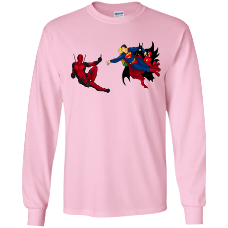 T-Shirts Light Pink / YS Creation of the Merc Youth Long Sleeve T-Shirt
