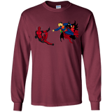 T-Shirts Maroon / YS Creation of the Merc Youth Long Sleeve T-Shirt