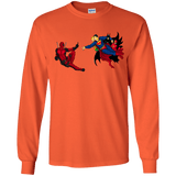 T-Shirts Orange / YS Creation of the Merc Youth Long Sleeve T-Shirt